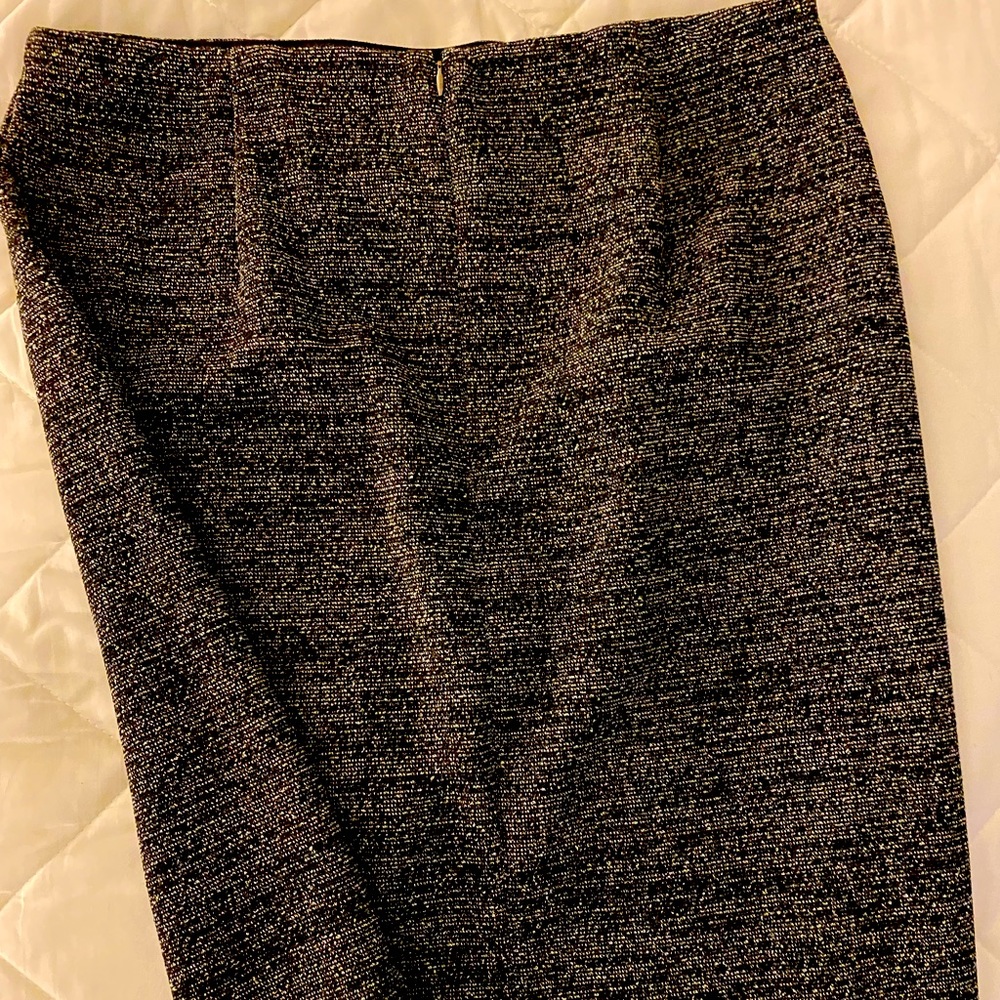 Salt & Pepper Pencil Skirt